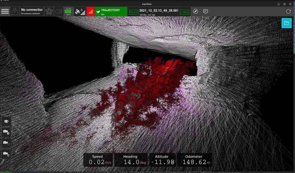 ExynAI real-time point cloud capture